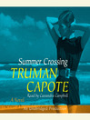 Imagen de portada para Summer Crossing